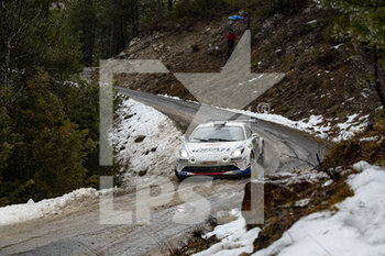 2021-01-22 - 47 Raphael ASTIER (FRA), Frederic VAUCLARE (FRA), ALPINE A110, RGT RGT cars, action during the 2021 WRC World Rally Car Championship, Monte Carlo rally on January 20 to 24, 2021 at Monaco - Photo GrÃ©gory Lenormand / DPPI - 2021 WRC WORLD RALLY CAR CHAMPIONSHIP, MONTE CARLO - FRIDAY - RALLY - MOTORS
