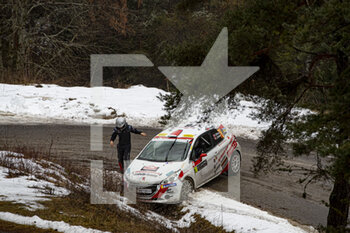 2021-01-22 - CRASH during the 2021 WRC World Rally Car Championship, Monte Carlo rally on January 20 to 24, 2021 at Monaco - Photo GrÃ©gory Lenormand / DPPI - 2021 WRC WORLD RALLY CAR CHAMPIONSHIP, MONTE CARLO - FRIDAY - RALLY - MOTORS