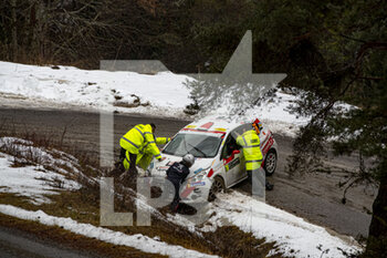 2021-01-22 - Marshal, during the 2021 WRC World Rally Car Championship, Monte Carlo rally on January 20 to 24, 2021 at Monaco - Photo GrÃ©gory Lenormand / DPPI - 2021 WRC WORLD RALLY CAR CHAMPIONSHIP, MONTE CARLO - FRIDAY - RALLY - MOTORS