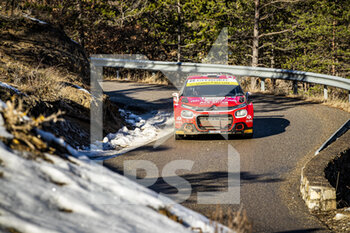 2021-01-24 - 24 Eric CAMILLI (FRA), Francois-Xavier BURESI (FRA), SPORTS & YOU CITROEN C3, RC2 Rally2, action during the 2021 WRC World Rally Car Championship, Monte Carlo rally on January 20 to 24, 2021 at Monaco - Photo GrÃ©gory Lenormand / DPPI - 2021 WRC WORLD RALLY CAR CHAMPIONSHIP, MONTE CARLO - SUNDAY - RALLY - MOTORS