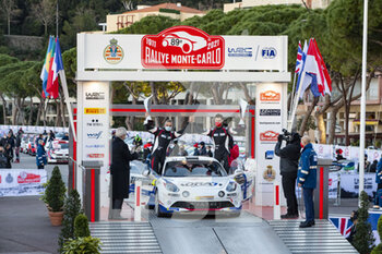 2021-01-24 - 47 Raphael ASTIER (FRA), Frederic VAUCLARE (FRA), ALPINE A110, RGT RGT cars, podium, portrait during the 2021 WRC World Rally Car Championship, Monte Carlo rally on January 20 to 24, 2021 at Monaco - Photo GrÃ©gory Lenormand / DPPI - 2021 WRC WORLD RALLY CAR CHAMPIONSHIP, MONTE CARLO - SUNDAY - RALLY - MOTORS