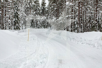 2021-02-24 - landscape during the 2021 Arctic Rally Finland, 2nd round of the 2021 FIA WRC, FIA World Rally Car Championship, from February 26 to 28, 2021 in Rovaniemi, Lapland, Finland - Photo Nikos Katikis / DPPI - 2021 ARCTIC RALLY FINLAND, 2ND ROUND OF THE WRC, FIA WORLD RALLY CAR CHAMPIONSHIP - RALLY - MOTORS