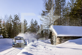 2021-02-27 - 03 Suninen Teemu (fin), Markkula Mikko (fin), M-Sport Ford World Rally Team, Ford Fiesta WRC, action during the 2021 Arctic Rally Finland, 2nd round of the 2021 FIA WRC, FIA World Rally Car Championship, from February 26 to 28, 2021 in Rovaniemi, Lapland, Finland - Photo Nikos Katikis / DPPI - 2021 ARCTIC RALLY FINLAND, 2ND ROUND OF THE WRC, FIA WORLD RALLY CAR CHAMPIONSHIP - RALLY - MOTORS