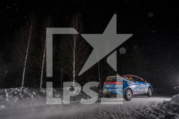 2021-02-27 - 64 Pajari Sami (fin), Malkonen Enni (fin), Ford Fiesta, action during the 2021 Arctic Rally Finland, 2nd round of the 2021 FIA WRC, FIA World Rally Car Championship, from February 26 to 28, 2021 in Rovaniemi, Lapland, Finland - Photo Nikos Katikis / DPPI - 2021 ARCTIC RALLY FINLAND, 2ND ROUND OF THE WRC, FIA WORLD RALLY CAR CHAMPIONSHIP - RALLY - MOTORS