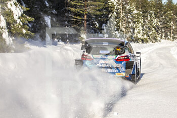 2021-02-28 - 44 Greensmith Gus (gbr), Edmondson Elliot (gbr), M-Sport Ford World Rally Team, Ford Fiesta WRC, action during the 2021 Arctic Rally Finland, 2nd round of the 2021 FIA WRC, FIA World Rally Car Championship, from February 26 to 28, 2021 in Rovaniemi, Lapland, Finland - Photo Nikos Katikis / DPPI - 2021 ARCTIC RALLY FINLAND, 2ND ROUND OF THE WRC, FIA WORLD RALLY CAR CHAMPIONSHIP - RALLY - MOTORS