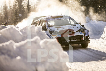2021-02-28 - 33 Evans Elfyn (gbr), Martin Scott (gbr), Toyota Gazoo Racing WRT, Toyota Yaris WRC, action during the 2021 Arctic Rally Finland, 2nd round of the 2021 FIA WRC, FIA World Rally Car Championship, from February 26 to 28, 2021 in Rovaniemi, Lapland, Finland - Photo Nikos Katikis / DPPI - 2021 ARCTIC RALLY FINLAND, 2ND ROUND OF THE WRC, FIA WORLD RALLY CAR CHAMPIONSHIP - RALLY - MOTORS