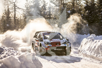 2021-02-28 - 69 RovanperÃ¤ Kalle (fin), Halttunen Jonne (fin), Toyota Gazoo Racing WRT, Toyota Yaris WRC, action during the 2021 Arctic Rally Finland, 2nd round of the 2021 FIA WRC, FIA World Rally Car Championship, from February 26 to 28, 2021 in Rovaniemi, Lapland, Finland - Photo Nikos Katikis / DPPI - 2021 ARCTIC RALLY FINLAND, 2ND ROUND OF THE WRC, FIA WORLD RALLY CAR CHAMPIONSHIP - RALLY - MOTORS
