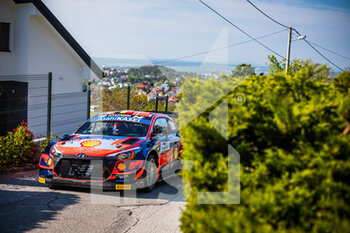 2021-04-22 - 11 Neuville Thierry (bel), Wydaeghe Martijn (bel), Hyundai Shell Mobis World Rally Team, Hyundai i20 Coupé WRC, ambiance during the 2021 Croatia Rally, 3rd round of the 2021 FIA WRC, FIA World Rally Car Championship, from April 22 to 25, 2021 in Zagreb, Croatia - Photo Bastien Roux / DPPI - 2021 CROATIA RALLY, 3RD ROUND OF THE 2021 FIA WRC, WORLD RALLY CAR CHAMPIONSHIP - RALLY - MOTORS