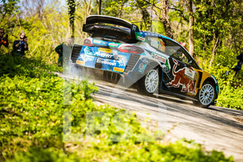 2021-04-22 - 16 Fourmaux Adrien (fra), Jamoul Renaud (bel), M-Sport Ford World Rally Team, Ford Fiesta WRC, action during the 2021 Croatia Rally, 3rd round of the 2021 FIA WRC, FIA World Rally Car Championship, from April 22 to 25, 2021 in Zagreb, Croatia - Photo Bastien Roux / DPPI - 2021 CROATIA RALLY, 3RD ROUND OF THE 2021 FIA WRC, WORLD RALLY CAR CHAMPIONSHIP - RALLY - MOTORS