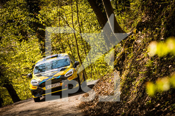 2021-04-22 - 49 Armstrong Jon (gbr), Hall Philip (gbr), Ford Fiesta, action during the 2021 Croatia Rally, 3rd round of the 2021 FIA WRC, FIA World Rally Car Championship, from April 22 to 25, 2021 in Zagreb, Croatia - Photo Bastien Roux / DPPI - 2021 CROATIA RALLY, 3RD ROUND OF THE 2021 FIA WRC, WORLD RALLY CAR CHAMPIONSHIP - RALLY - MOTORS
