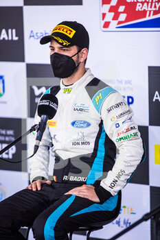 2021-04-22 - Badiu Raul (rom), Ford Fiesta, portrait during the 2021 Croatia Rally, 3rd round of the 2021 FIA WRC, FIA World Rally Car Championship, from April 22 to 25, 2021 in Zagreb, Croatia - Photo Bastien Roux / DPPI - 2021 CROATIA RALLY, 3RD ROUND OF THE 2021 FIA WRC, WORLD RALLY CAR CHAMPIONSHIP - RALLY - MOTORS