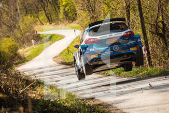 2021-04-23 - 26 Kristensson Tom (swe), Arhusiander David (swe), M-Sport Ford World Rally Team, Ford Fiesta Mk II, action during the 2021 Croatia Rally, 3rd round of the 2021 FIA WRC, FIA World Rally Car Championship, from April 22 to 25, 2021 in Zagreb, Croatia - Photo Bastien Roux / DPPI - 2021 CROATIA RALLY, 3RD ROUND OF THE FIA WRC, WORLD RALLY CAR CHAMPIONSHIP - RALLY - MOTORS