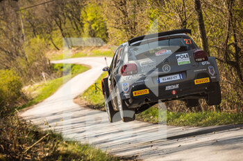 2021-04-23 - 27 Rossel Yohan (fra), Coria Alexandre (fra), Citroen C3, action during the 2021 Croatia Rally, 3rd round of the 2021 FIA WRC, FIA World Rally Car Championship, from April 22 to 25, 2021 in Zagreb, Croatia - Photo Bastien Roux / DPPI - 2021 CROATIA RALLY, 3RD ROUND OF THE FIA WRC, WORLD RALLY CAR CHAMPIONSHIP - RALLY - MOTORS