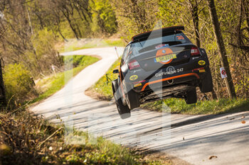2021-04-23 - 35 Ingram Chris (gbr), Whittock Ross (gbr), Skoda Fabia Evo, action during the 2021 Croatia Rally, 3rd round of the 2021 FIA WRC, FIA World Rally Car Championship, from April 22 to 25, 2021 in Zagreb, Croatia - Photo Bastien Roux / DPPI - 2021 CROATIA RALLY, 3RD ROUND OF THE FIA WRC, WORLD RALLY CAR CHAMPIONSHIP - RALLY - MOTORS