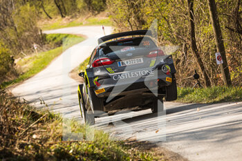 2021-04-23 - 38 Mayr-Melnhof Nikolaus (aut), Welsersheimb Poldi (aut), Ford Fiesta Mk II, action during the 2021 Croatia Rally, 3rd round of the 2021 FIA WRC, FIA World Rally Car Championship, from April 22 to 25, 2021 in Zagreb, Croatia - Photo Bastien Roux / DPPI - 2021 CROATIA RALLY, 3RD ROUND OF THE FIA WRC, WORLD RALLY CAR CHAMPIONSHIP - RALLY - MOTORS