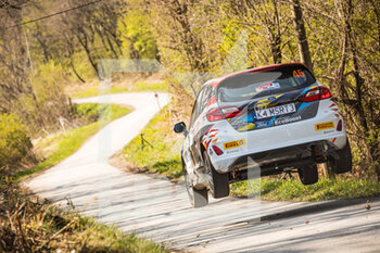 2021-04-23 - 45 Sesks Martins (lva), Francis Renars (lva), Ford Fiesta, action during the 2021 Croatia Rally, 3rd round of the 2021 FIA WRC, FIA World Rally Car Championship, from April 22 to 25, 2021 in Zagreb, Croatia - Photo Bastien Roux / DPPI - 2021 CROATIA RALLY, 3RD ROUND OF THE FIA WRC, WORLD RALLY CAR CHAMPIONSHIP - RALLY - MOTORS