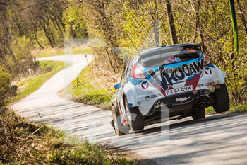 2021-04-23 - 60 Schwab Stan (fra), Nicolas Blanc (fra), Ford Fiesta, action during the 2021 Croatia Rally, 3rd round of the 2021 FIA WRC, FIA World Rally Car Championship, from April 22 to 25, 2021 in Zagreb, Croatia - Photo Bastien Roux / DPPI - 2021 CROATIA RALLY, 3RD ROUND OF THE FIA WRC, WORLD RALLY CAR CHAMPIONSHIP - RALLY - MOTORS