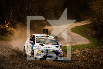 2021-04-23 - 47 Badiu Raul (rom), Fetean Rares (rom), Ford Fiesta, action during the 2021 Croatia Rally, 3rd round of the 2021 FIA WRC, FIA World Rally Car Championship, from April 22 to 25, 2021 in Zagreb, Croatia - Photo Bastien Roux / DPPI - 2021 CROATIA RALLY, 3RD ROUND OF THE FIA WRC, WORLD RALLY CAR CHAMPIONSHIP - RALLY - MOTORS