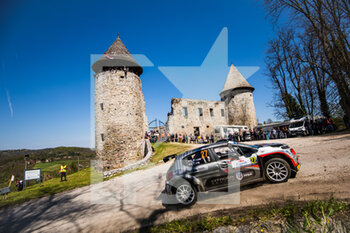 2021-04-24 - 27 Rossel Yohan (fra), Coria Alexandre (fra), Citroen C3, action during the 2021 Croatia Rally, 3rd round of the 2021 FIA WRC, FIA World Rally Car Championship, from April 22 to 25, 2021 in Zagreb, Croatia - Photo Bastien Roux / DPPI - 2021 CROATIA RALLY, 3RD ROUND OF THE FIA WRC, WORLD RALLY CAR CHAMPIONSHIP - RALLY - MOTORS