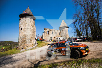 2021-04-24 - 35 Ingram Chris (gbr), Whittock Ross (gbr), Skoda Fabia Evo, action during the 2021 Croatia Rally, 3rd round of the 2021 FIA WRC, FIA World Rally Car Championship, from April 22 to 25, 2021 in Zagreb, Croatia - Photo Bastien Roux / DPPI - 2021 CROATIA RALLY, 3RD ROUND OF THE FIA WRC, WORLD RALLY CAR CHAMPIONSHIP - RALLY - MOTORS