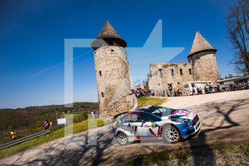 2021-04-24 - 60 Schwab Stan (fra), Nicolas Blanc (fra), Ford Fiesta, action during the 2021 Croatia Rally, 3rd round of the 2021 FIA WRC, FIA World Rally Car Championship, from April 22 to 25, 2021 in Zagreb, Croatia - Photo Bastien Roux / DPPI - 2021 CROATIA RALLY, 3RD ROUND OF THE FIA WRC, WORLD RALLY CAR CHAMPIONSHIP - RALLY - MOTORS
