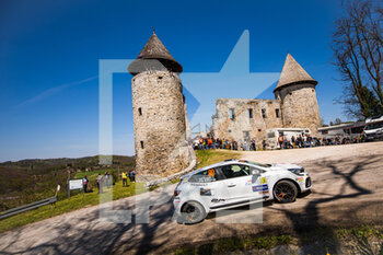 2021-04-24 - 80 Pauget Pascal (fra), Bellavarde Mélodie (fra), Renault Clio RS Line, action during the 2021 Croatia Rally, 3rd round of the 2021 FIA WRC, FIA World Rally Car Championship, from April 22 to 25, 2021 in Zagreb, Croatia - Photo Bastien Roux / DPPI - 2021 CROATIA RALLY, 3RD ROUND OF THE FIA WRC, WORLD RALLY CAR CHAMPIONSHIP - RALLY - MOTORS