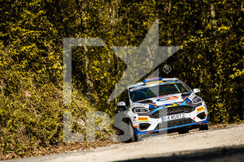 2021-04-24 - 48 Koci Martin (svk), Tesinsky Petr (cze), Styllex Motorsport, Ford Fiesta, action during the 2021 Croatia Rally, 3rd round of the 2021 FIA WRC, FIA World Rally Car Championship, from April 22 to 25, 2021 in Zagreb, Croatia - Photo Bastien Roux / DPPI - 2021 CROATIA RALLY, 3RD ROUND OF THE FIA WRC, WORLD RALLY CAR CHAMPIONSHIP - RALLY - MOTORS