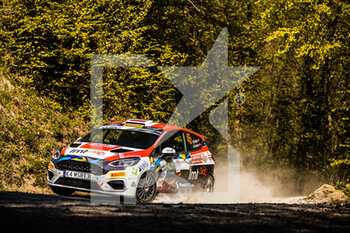 2021-04-24 - 45 Sesks Martins (lva), Francis Renars (lva), Ford Fiesta, action during the 2021 Croatia Rally, 3rd round of the 2021 FIA WRC, FIA World Rally Car Championship, from April 22 to 25, 2021 in Zagreb, Croatia - Photo Bastien Roux / DPPI - 2021 CROATIA RALLY, 3RD ROUND OF THE FIA WRC, WORLD RALLY CAR CHAMPIONSHIP - RALLY - MOTORS
