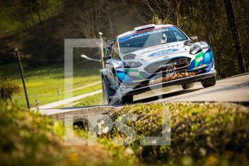 2021-04-25 - 44 Greensmith Gus (gbr), Edmondson Elliot (gbr), M-Sport Ford World Rally Team, Ford Fiesta WRC, action during the 2021 Croatia Rally, 3rd round of the 2021 FIA WRC, FIA World Rally Car Championship, from April 22 to 25, 2021 in Zagreb, Croatia - Photo Bastien Roux / DPPI - 2021 CROATIA RALLY, 3RD ROUND OF THE 2021 FIA WRC, WORLD RALLY CAR CHAMPIONSHIP - RALLY - MOTORS