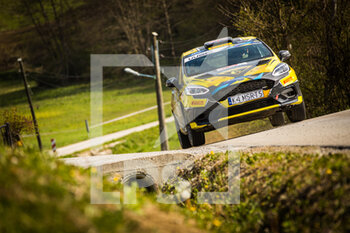 2021-04-25 - 49 Armstrong Jon (gbr), Hall Philip (gbr), Ford Fiesta, action during the 2021 Croatia Rally, 3rd round of the 2021 FIA WRC, FIA World Rally Car Championship, from April 22 to 25, 2021 in Zagreb, Croatia - Photo Bastien Roux / DPPI - 2021 CROATIA RALLY, 3RD ROUND OF THE 2021 FIA WRC, WORLD RALLY CAR CHAMPIONSHIP - RALLY - MOTORS