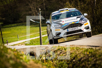 2021-04-25 - 52 Virves Robert (est), Pruul Sander (est), Autosport Team Estonia, Ford Fiesta, action during the 2021 Croatia Rally, 3rd round of the 2021 FIA WRC, FIA World Rally Car Championship, from April 22 to 25, 2021 in Zagreb, Croatia - Photo Bastien Roux / DPPI - 2021 CROATIA RALLY, 3RD ROUND OF THE 2021 FIA WRC, WORLD RALLY CAR CHAMPIONSHIP - RALLY - MOTORS