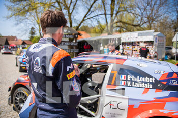 2021-04-25 - Loubet Pierre-Louis (fra), Hyundai 2C Competition, Hyundai i20 Coupé WRC, portrait during the 2021 Croatia Rally, 3rd round of the 2021 FIA WRC, FIA World Rally Car Championship, from April 22 to 25, 2021 in Zagreb, Croatia - Photo Bastien Roux / DPPI - 2021 CROATIA RALLY, 3RD ROUND OF THE 2021 FIA WRC, WORLD RALLY CAR CHAMPIONSHIP - RALLY - MOTORS