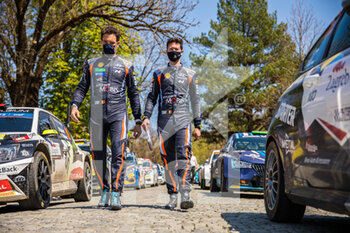 2021-04-25 - Neuville Thierry (bel), Wydaeghe Martijn (bel), Hyundai Shell Mobis World Rally Team, Hyundai i20 Coupé WRC, portrait during the 2021 Croatia Rally, 3rd round of the 2021 FIA WRC, FIA World Rally Car Championship, from April 22 to 25, 2021 in Zagreb, Croatia - Photo Bastien Roux / DPPI - 2021 CROATIA RALLY, 3RD ROUND OF THE 2021 FIA WRC, WORLD RALLY CAR CHAMPIONSHIP - RALLY - MOTORS