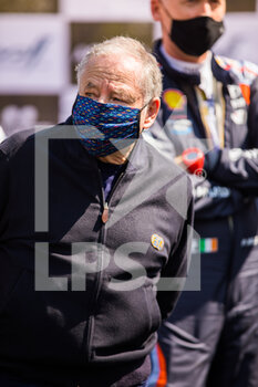 2021-04-25 - Todt Jean (fra) FIA President portrait during the 2021 Croatia Rally, 3rd round of the 2021 FIA WRC, FIA World Rally Car Championship, from April 22 to 25, 2021 in Zagreb, Croatia - Photo Bastien Roux / DPPI - 2021 CROATIA RALLY, 3RD ROUND OF THE 2021 FIA WRC, WORLD RALLY CAR CHAMPIONSHIP - RALLY - MOTORS
