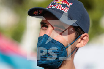 2021-05-12 - De Mevius Guillaume (bel), Red Bull Off Road Jr Team, OT3, portrait during the 2021 Andalucia Rally, from May 12 to 16, 2021 around Villamartin, Spain - Photo Frédéric Le Floc'h / DPPI - 2021 ANDALUCIA RALLY - RALLY - MOTORS