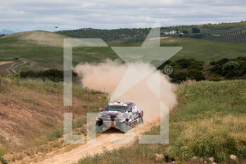 2021-05-12 - 200 Al-Attiyah Nasser (qat), Baumel Matthieu (and), Nasser Racing, Toyota Hilux Overdrive, action during the 2021 Andalucia Rally, from May 12 to 16, 2021 around Villamartin, Spain - Photo Frédéric Le Floc'h / DPPI - 2021 ANDALUCIA RALLY - RALLY - MOTORS