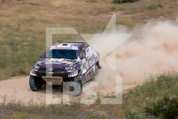 2021-05-12 - 200 Al-Attiyah Nasser (qat), Baumel Matthieu (and), Nasser Racing, Toyota Hilux Overdrive, action during the 2021 Andalucia Rally, from May 12 to 16, 2021 around Villamartin, Spain - Photo Frédéric Le Floc'h / DPPI - 2021 ANDALUCIA RALLY - RALLY - MOTORS