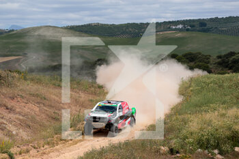 2021-05-12 - 202 Al Rajhi Yazeed (sau), Von Zitzewitz Dirk (deu), Overdrive SA, Toyota Hiux Overdrive, action during the 2021 Andalucia Rally, from May 12 to 16, 2021 around Villamartin, Spain - Photo Frédéric Le Floc'h / DPPI - 2021 ANDALUCIA RALLY - RALLY - MOTORS