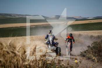 2021-05-13 - 108 Feliu Sola Alex (esp), Can-Am, Renegade 1000 XXC, action 135 Taboulet Nicolas (fra), Nomade Racing, KTM EXC, action during the 2021 Andalucia Rally, from May 12 to 16, 2021 around Villamartin, Spain - Photo Frédéric Le Floc'h / DPPI - 2021 ANDALUCIA RALLY - RALLY - MOTORS