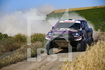 2021-05-13 - 200 Al-Attiyah Nasser (qat), Baumel Matthieu (and), Nasser Racing, Toyota Hilux Overdrive, action during the 2021 Andalucia Rally, from May 12 to 16, 2021 around Villamartin, Spain - Photo Julien Delfosse / DPPI - 2021 ANDALUCIA RALLY - RALLY - MOTORS