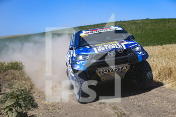 2021-05-13 - 205 Van Loon Erik (nld), Delaunay Sébastien (fra), Overdrive SA, Toyota Hilux Overdrive, action during the 2021 Andalucia Rally, from May 12 to 16, 2021 around Villamartin, Spain - Photo Julien Delfosse / DPPI - 2021 ANDALUCIA RALLY - RALLY - MOTORS