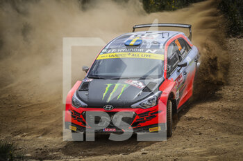 2021-05-21 - 30 Oliver SOLBERG (SWE), Aaron JOHNSTON (IRL), HYUNDAI MOTORSPORT N HYUNDAI i20, RC2 Rally2, action during the 2021 Rally de Portugal, 4th round of the 2021 FIA WRC, FIA World Rally Championship, from May 20 to 23, 2021 in Matosinhos, Portugal - Photo Paulo Maria / DPPI - 2021 RALLY DE PORTUGAL, 4TH ROUND OF THE 2021 FIA WRC, FIA WORLD RALLY CHAMPIONSHIP - RALLY - MOTORS