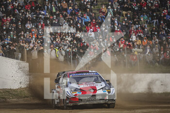 2021-05-21 - 01 Sebastien OGIER (FRA), Julien INGRASSIA (FRA), TOYOTA GAZOO RACING WRT, TOYOTA Yaris WRC, action during the 2021 Rally de Portugal, 4th round of the 2021 FIA WRC, FIA World Rally Championship, from May 20 to 23, 2021 in Matosinhos, Portugal - Photo Paulo Maria / DPPI - 2021 RALLY DE PORTUGAL, 4TH ROUND OF THE 2021 FIA WRC, FIA WORLD RALLY CHAMPIONSHIP - RALLY - MOTORS