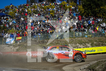 2021-05-23 - 30 Oliver SOLBERG (SWE), Aaron JOHNSTON (IRL), HYUNDAI MOTORSPORT N HYUNDAI i20, RC2 Rally2, action during the 2021 Rally de Portugal, 4th round of the 2021 FIA WRC, FIA World Rally Championship, from May 20 to 23, 2021 in Matosinhos, Portugal - Photo Paulo Maria / DPPI - 2021 RALLY DE PORTUGAL, 4TH ROUND OF THE 2021 FIA WRC, FIA WORLD RALLY CHAMPIONSHIP - RALLY - MOTORS
