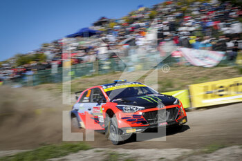 2021-05-23 - 30 Oliver SOLBERG (SWE), Aaron JOHNSTON (IRL), HYUNDAI MOTORSPORT N HYUNDAI i20, RC2 Rally2, action during the 2021 Rally de Portugal, 4th round of the 2021 FIA WRC, FIA World Rally Championship, from May 20 to 23, 2021 in Matosinhos, Portugal - Photo Paulo Maria / DPPI - 2021 RALLY DE PORTUGAL, 4TH ROUND OF THE 2021 FIA WRC, FIA WORLD RALLY CHAMPIONSHIP - RALLY - MOTORS