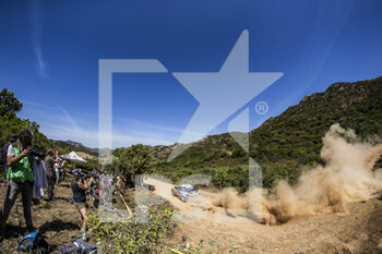 2021-06-03 - 23 Fourmaux Adrien (fra), Jamoul Renaud (bel), M-Sport Ford World Rally Team, Ford Fiesta Mk II, action during the 2021 Rally Italia Sardegna, 5th round of the 2021 FIA WRC, FIA World Rally Championship, from June 3 to 6, 2021 in Alghero, Sardinia - Photo Nikos Katikis / DPPI - 2021 RALLY ITALIA SARDEGNA, 5TH ROUND OF THE 2021 FIA WRC, WORLD RALLY CHAMPIONSHIP - RALLY - MOTORS