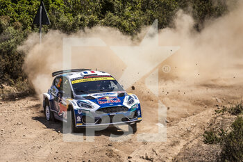 2021-06-03 - 23 Fourmaux Adrien (fra), Jamoul Renaud (bel), M-Sport Ford World Rally Team, Ford Fiesta Mk II, action during the 2021 Rally Italia Sardegna, 5th round of the 2021 FIA WRC, FIA World Rally Championship, from June 3 to 6, 2021 in Alghero, Sardinia - Photo Nikos Katikis / DPPI - 2021 RALLY ITALIA SARDEGNA, 5TH ROUND OF THE 2021 FIA WRC, WORLD RALLY CHAMPIONSHIP - RALLY - MOTORS
