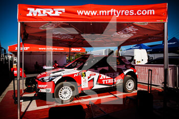 2021-06-17 - 05 BREEN Craig (IRL), NAGLE Paul (IRL), TEAM MRF TYRES, Hyundai i20, ambiance during the 2021 FIA ERC Rally Poland, 1st round of the 2021 FIA European Rally Championship, from June 18 to 20, 2021 in Mikolajki, Poland - Photo Bastien Roux / DPPI - 2021 FIA ERC RALLY POLAND, 1ST ROUND OF THE 2021 FIA EUROPEAN RALLY CHAMPIONSHIP - RALLY - MOTORS