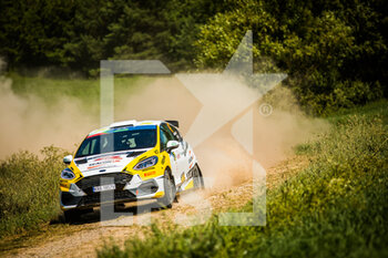 2021-06-19 - 42 ARMSTRONG Jon (GBR), HALL Philip (GBR), Jon ARMSTRONG, Ford Fiesta, action during the 2021 FIA ERC Rally Poland, 1st round of the 2021 FIA European Rally Championship, from June 18 to 20, 2021 in Mikolajki, Poland - Photo Bastien Roux / DPPI - 2021 RALLY POLAND, 1ST ROUND OF THE 2021 FIA EUROPEAN RALLY CHAMPIONSHIP - RALLY - MOTORS