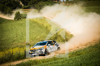 2021-06-19 - 62 FRANCESCHI Jean-Baptiste (FRA), DUNAND Arnaud (FRA), TOKSPORT WRT, Renault Clio, action during the 2021 FIA ERC Rally Poland, 1st round of the 2021 FIA European Rally Championship, from June 18 to 20, 2021 in Mikolajki, Poland - Photo Bastien Roux / DPPI - 2021 RALLY POLAND, 1ST ROUND OF THE 2021 FIA EUROPEAN RALLY CHAMPIONSHIP - RALLY - MOTORS